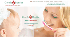 Desktop Screenshot of indianagentledentist.com